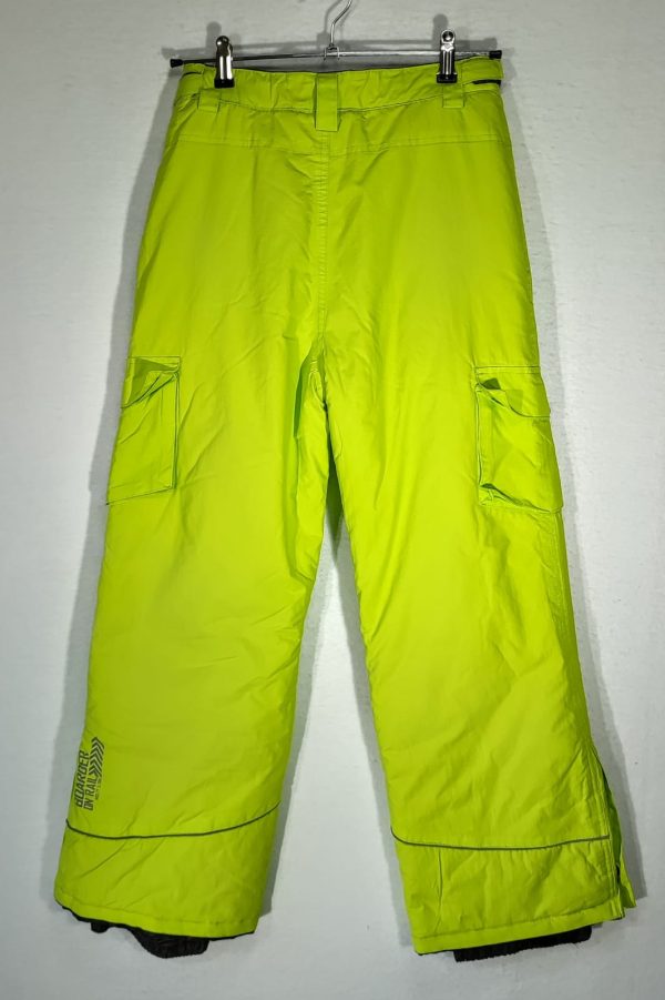 Pantalón YFK, Unisex, Talla 12-14, Verde Lima - Imagen 4