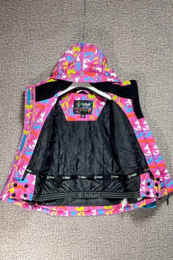 Parca Kilpi, Niña, Talla 4-6, Fucsia - Imagen 3