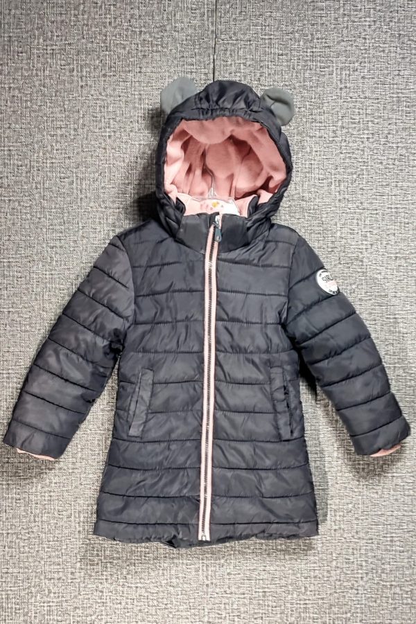 Parca DopoDopo, Niña, Talla 3-4, Grìs