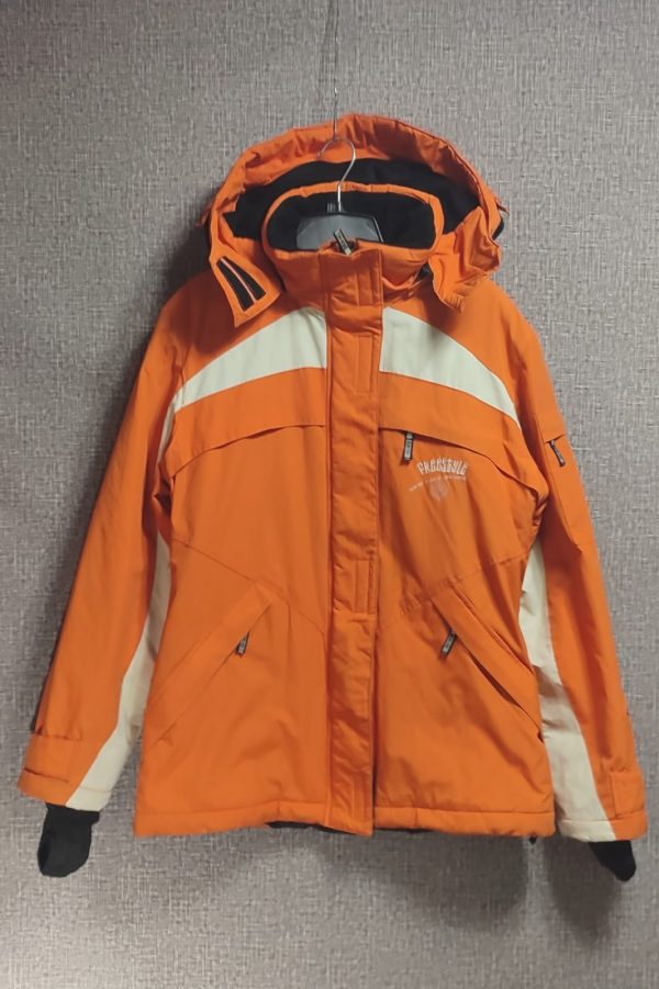 Parca Race, Mujer, Talla XL, Naranjo