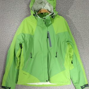 Parca Columbia, Mujer, Talla XL, Verde