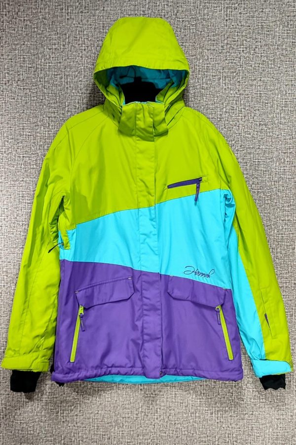 Parca Hannah, Mujer, Talla S-M, Verde Pistacho