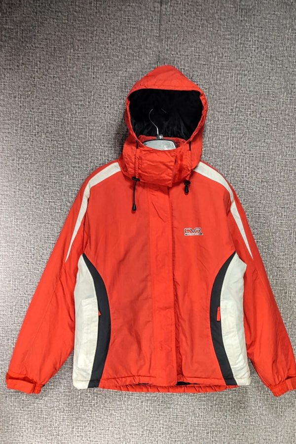 Parca Carverace, Mujer, Talla M, Rojo