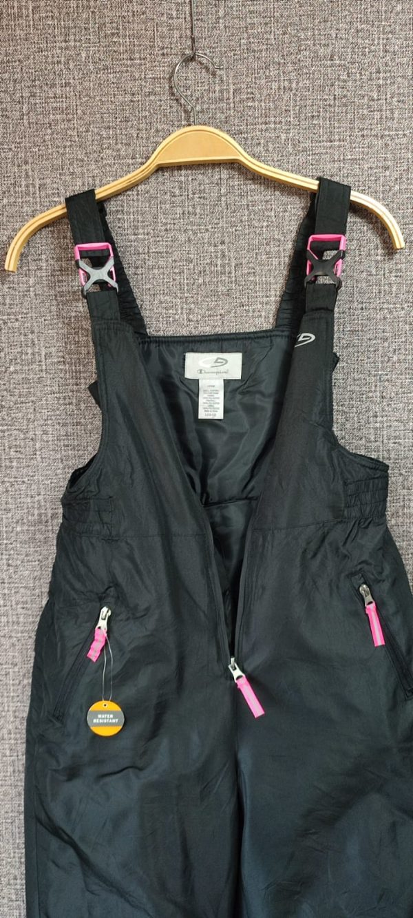 Jardinera Champion, Unisex, Talla 10-12, Negro - Imagen 3