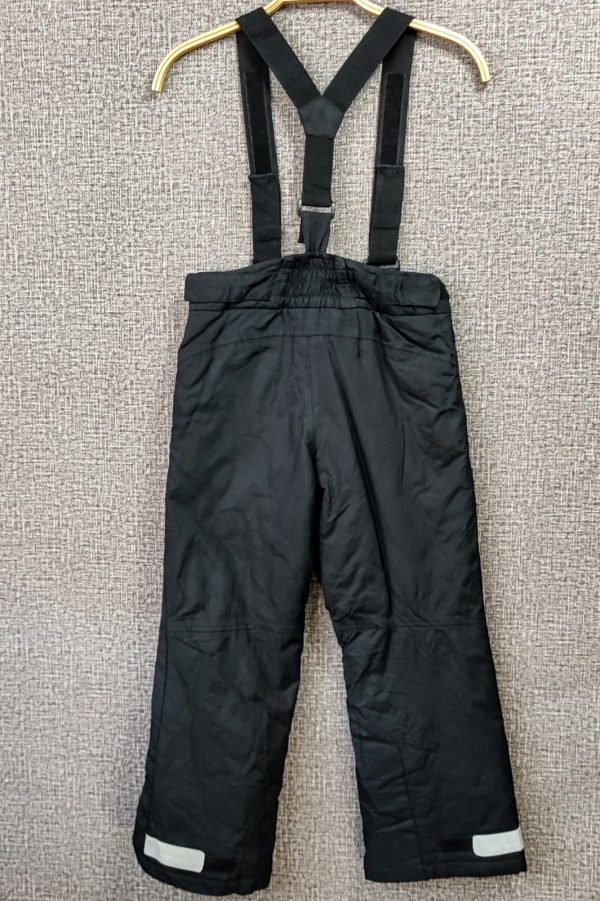 Pantalòn con Tirantes H&M, Unisex, Talla 8-10, Negro - Imagen 4