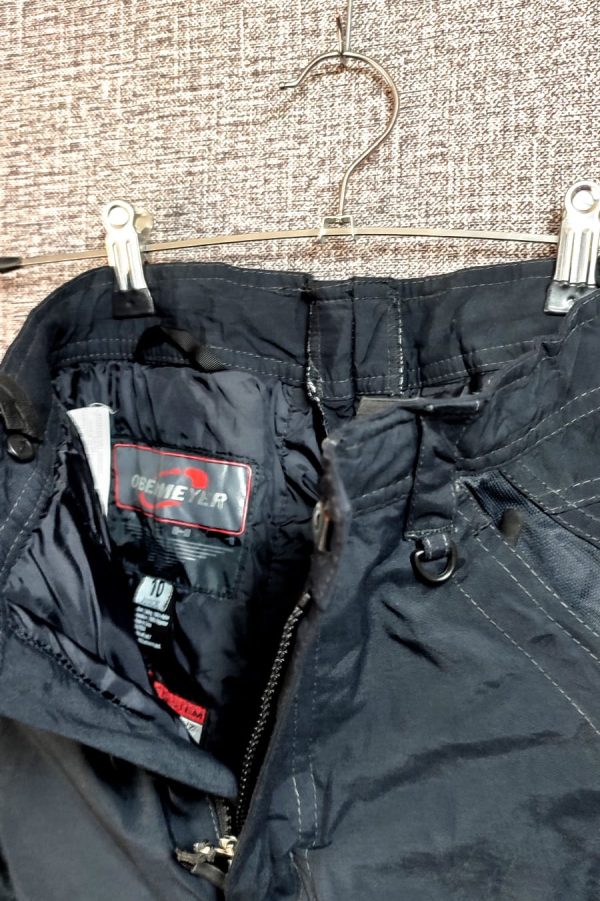 Pantalón Obermeyer, Unisex, Talla 10, Negro - Imagen 4