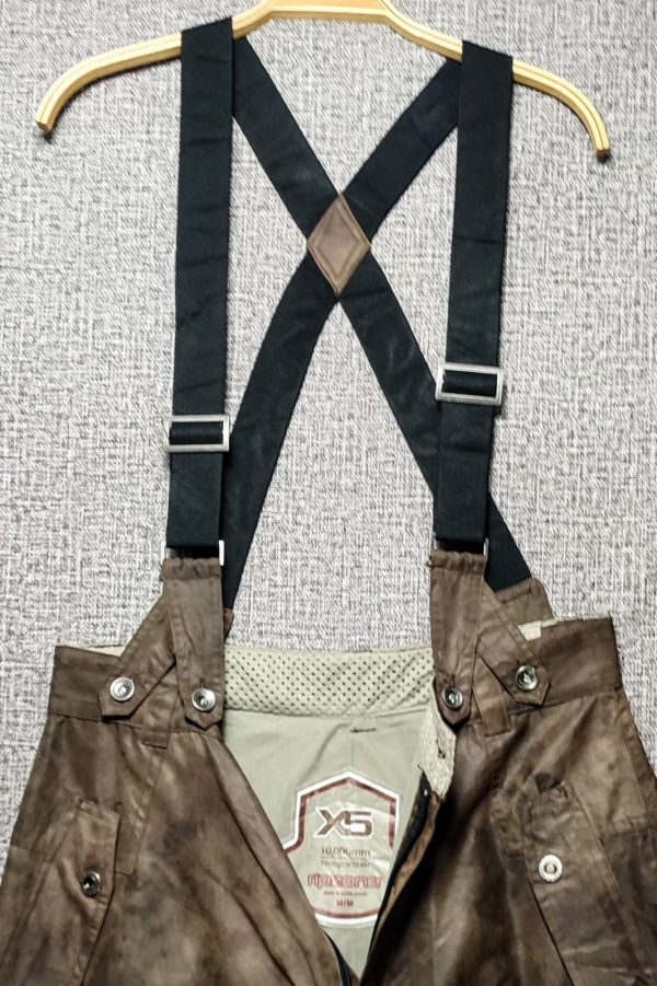Pantalón Tirantes Desmontables Ripzone, Hombre, Talla M, Verde Musgo Camuflado - Imagen 5