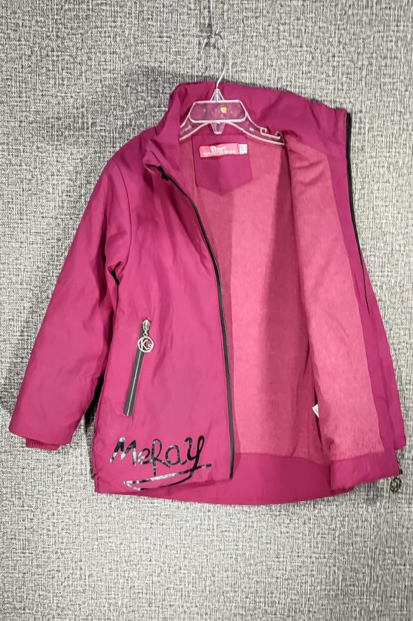 Parca Pont, Niña, Talla 8, Fucsia - Imagen 2