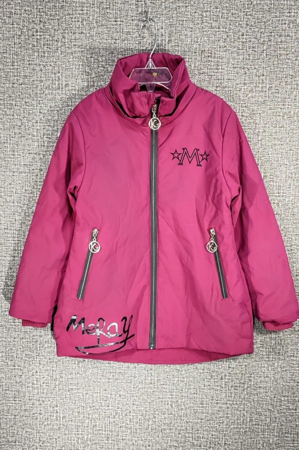 Parca Pont, Niña, Talla 8, Fucsia