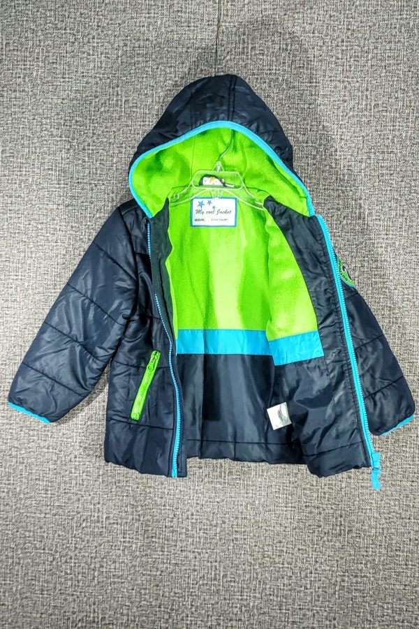 Parca Kids, Unisex, Talla 4, Azul - Imagen 2