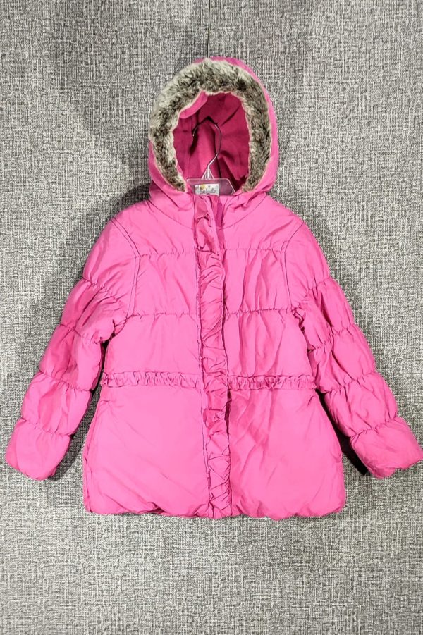 Parca Topolino, Niña, Talla 6, Fucsia