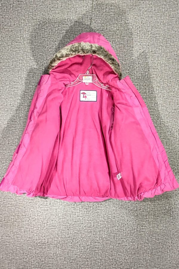 Parca Topolino, Niña, Talla 6, Fucsia - Imagen 3