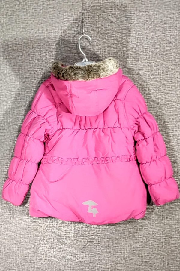 Parca Topolino, Niña, Talla 6, Fucsia - Imagen 4
