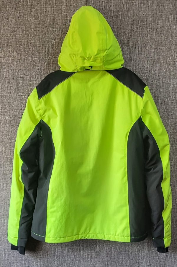 Parca Downhill, Hombre, Talla M, Amarillo Fluor - Imagen 4