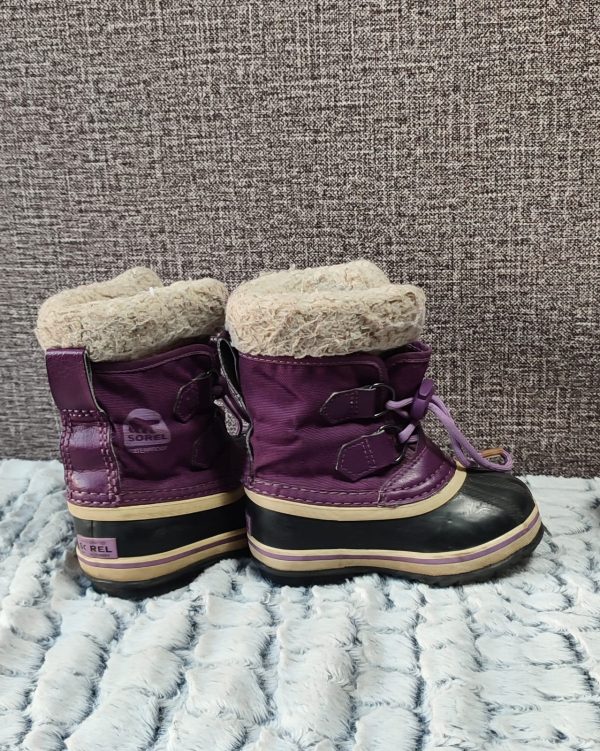 Bota Sorel, Unisex, Talla 26, Negro Morado - Imagen 3