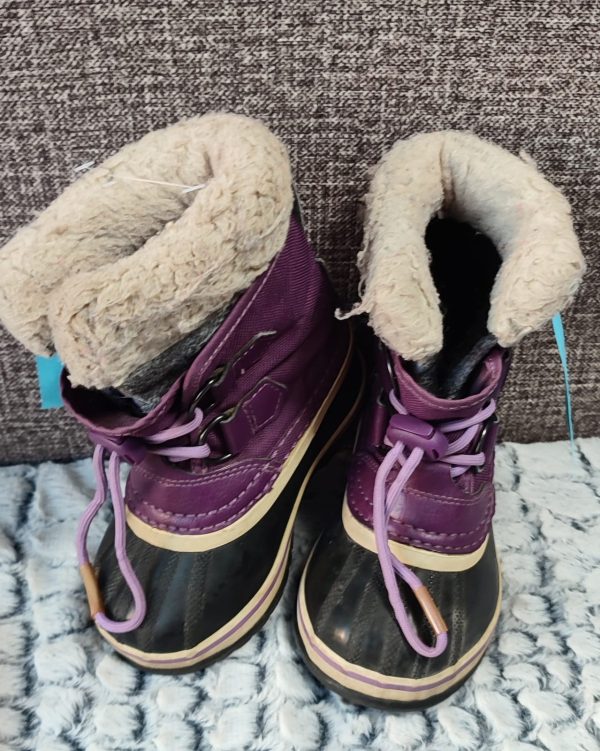 Bota Sorel, Unisex, Talla 26, Negro Morado - Imagen 4