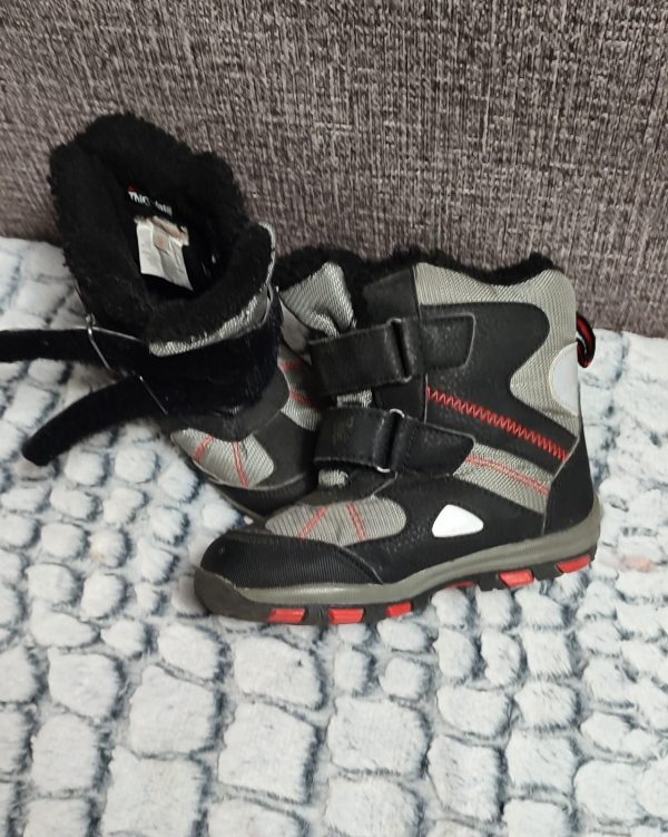Bota Joe Fresh, Unisex, Talla 27, Negro Grìs
