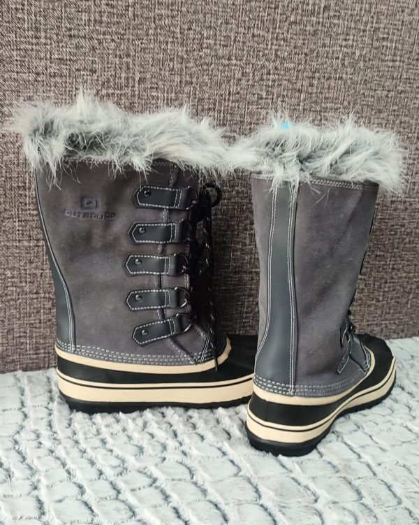 Bota OutBound, Mujer, Talla 37, Grìs Negro - Imagen 3