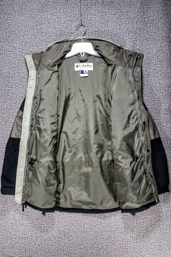 Parca Columbia, Hombre, Talla S, Verde - Imagen 3