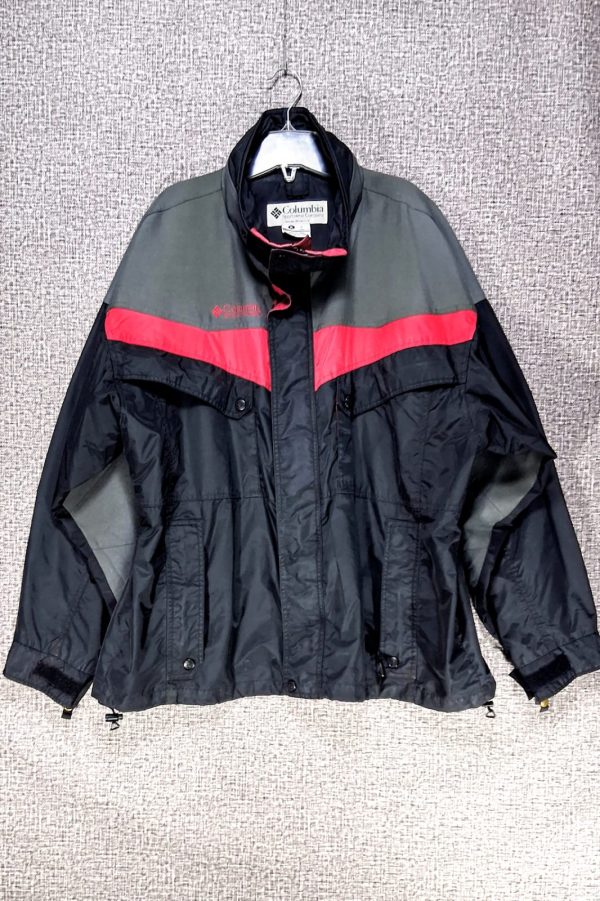Parca Columbia Hombre, Talla XL, Negro