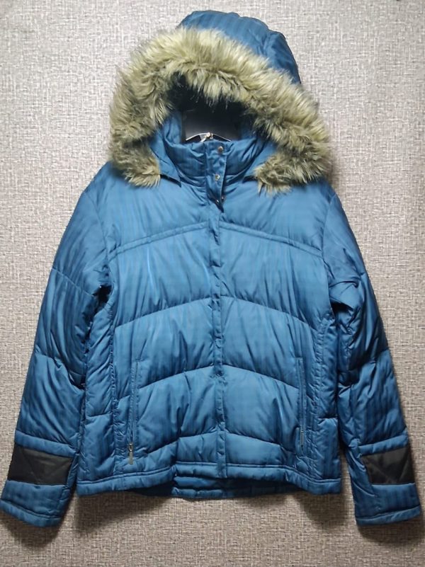 Parca Columbia, Mujer, Talla XL, Azul Petròleo
