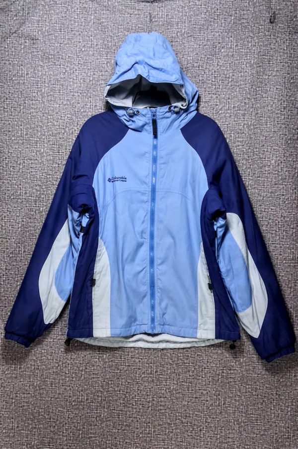 Parca Columbia, Mujer, Talla L, Celeste
