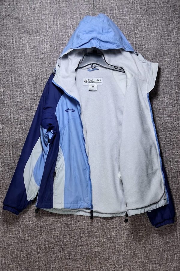 Parca Columbia, Mujer, Talla L, Celeste - Imagen 3