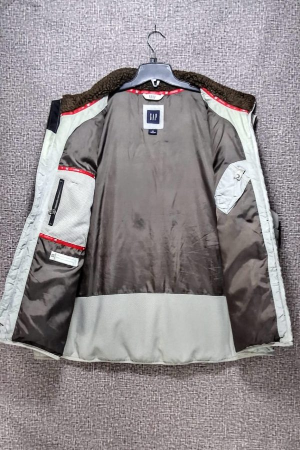 Parca Sin Mangas Gap, Hombre, Talla XXL, Beige - Imagen 4