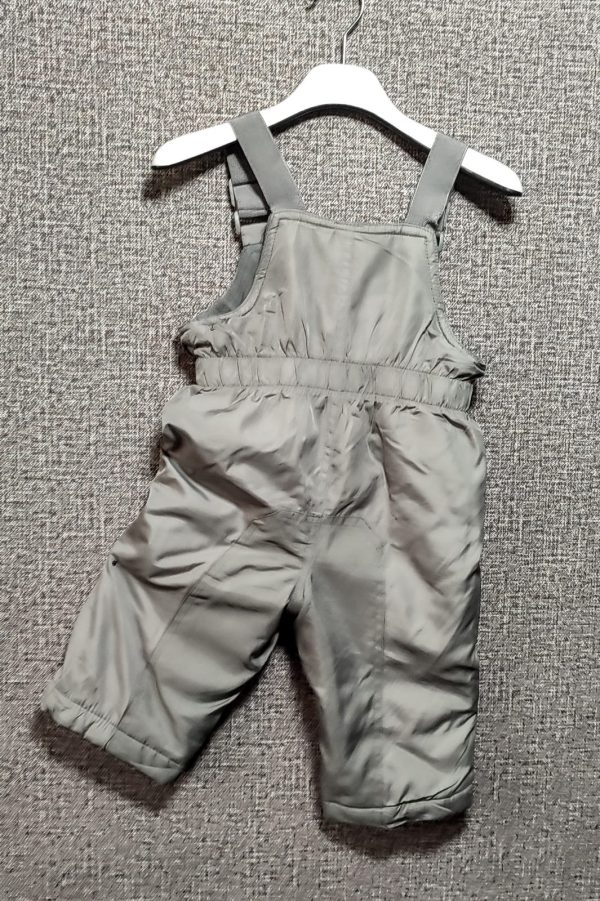 Jardinera George, Unisex, Talla 6 a 12 meses, Grìs - Imagen 2