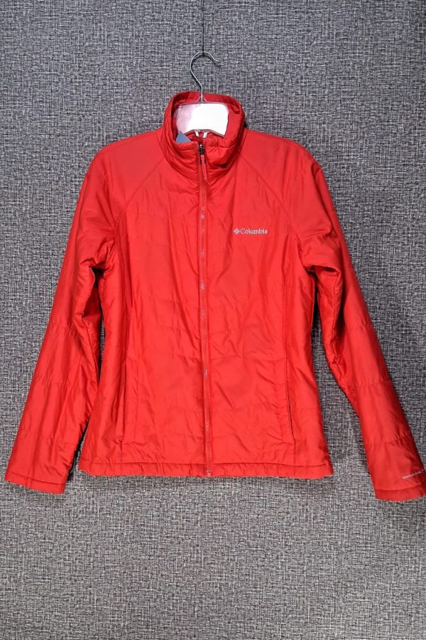 Parca Columbia, Mujer, Talla S, Coral