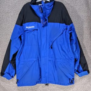 Parca Columbia Hombre, Talla XL, Azulino