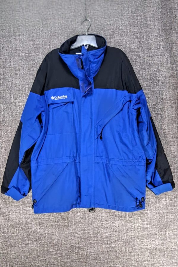 Parca Columbia Hombre, Talla XL, Azulino