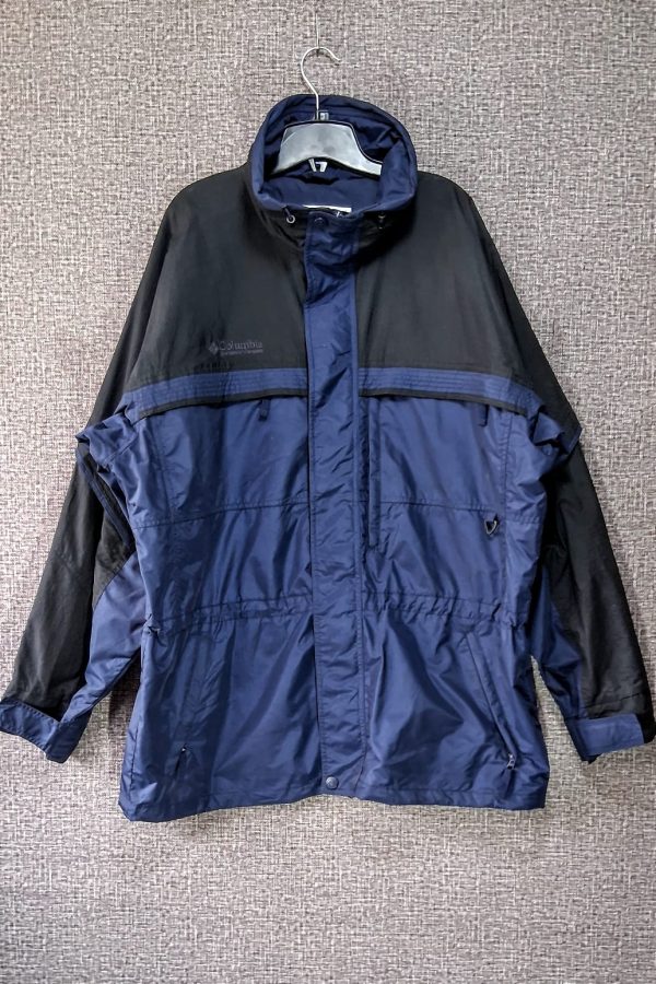 Parca Columbia, Hombre, Talla L, Azul