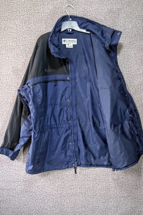 Parca Columbia, Hombre, Talla L, Azul - Imagen 3